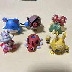 【レア　初期　廃盤】ポケモン　モンコレ　フィギュア6個セット