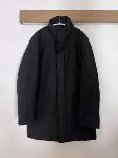 【フードなし】ユニクロ UNIQLO ハイブリッドダウンコート 黒 S