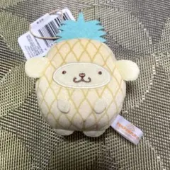 サンリオキャラクターズ　フルーツきぐるみマスコット 〜パイン〜 ポムポムプリン