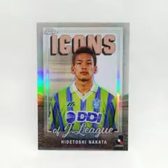 Jリーグ 中田英寿 カード Topps Chrome IJ-2 2026