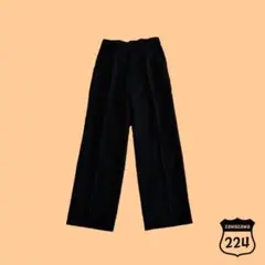 【期間限定値下】スラックスパンツ ネイビー 202-0955