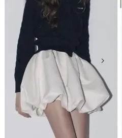 新品•未使用　the toe venice balloon skirt ホワイト