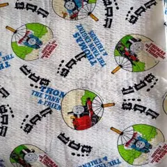 トーマス　　 サッカー生地 約110cm幅✕100cm