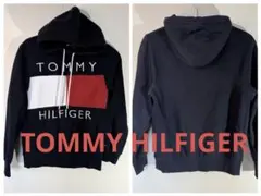 TOMMY HILFIGER フーディーパーカー ネイビー S