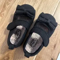 ブラックリボン付きフォーマルシューズ 15cm