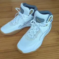 PUMA バスケットボールシューズ ホワイト/ガムソールのサムネイル