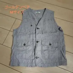 ゴールデンベア　メンズ　 Golden Bear ポケット付きベスト Mサイズ