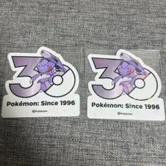 ポケモン30周年 韓国 ステッカー シール ミュウツー - メルカリ