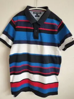 TOMMY HILFIGERトミーヒルフィガー ポロシャツ メンズMのサムネイル