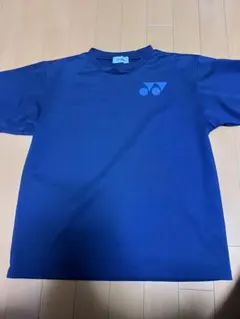 YONEX Tシャツ M ネイビー ロゴプリント