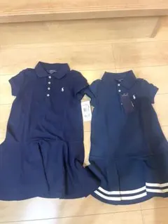 POLO RALPH LAUREN ネイビー ワンピース 2点セット
