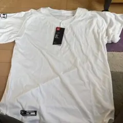Under Armour HeatGear ベースボールシャツ MD ホワイト