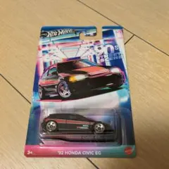 Hot Wheels 92 HONDA CIVIC EG ミニカーのサムネイル