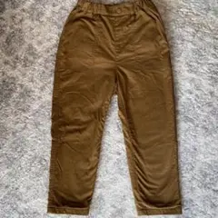 UNIQLO ストレッチウォームイージーベーカーパンツ キッズ 120 オリーブ
