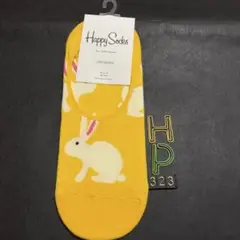 新品 Happy Socks ハッピーソックス ウサギ柄 レディースソックスのサムネイル