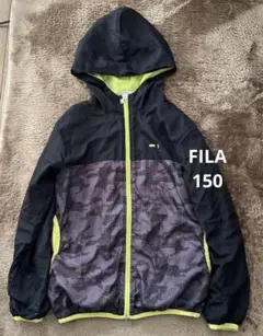 FILA フィラ 150 ウインドブレーカー フリース 上着 男の子 裏起毛
