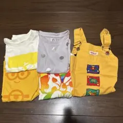 子供服 まとめ売り 5点セット 100 ミキハウス　夏服 半袖 Tシャツ