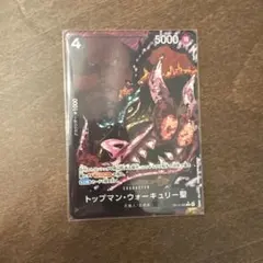 ONE PIECE トレーディングカード トップマン・カオーキュリー聖