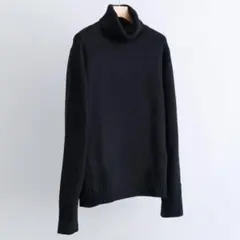 HEUGN MARTIN ユーゲン タートルネック ニット 黒