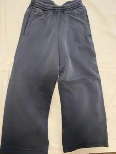 イージーギャップ スウェットパンツ ブラック フェードM dead stock 