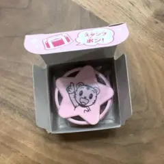 こどもちゃれんじ　やるきアップスタンプ　ピンク しまじろう