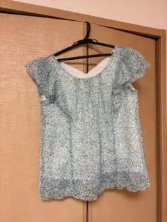 【現品限り】レストローズ 花柄 ブラウスのサムネイル