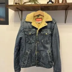 デニム&ダンガリー　デニムボアジャケット　サイズ01 150