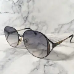 イブサンローラン　眼鏡　めがね　メタルフレーム　度入り　ゴールド