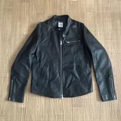 タケオキクチ 革ジャン レザージャケット 羊革 ライダース