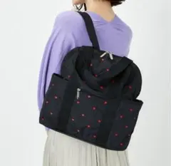 レスポートサック　リュック　バックパック　ハート柄