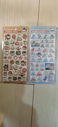 ボンドロ ボンボンドロップシール 富士山 縁起物 正月