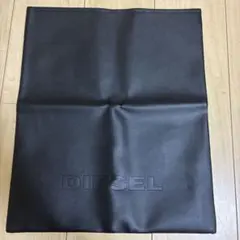 DIESEL 黒 フェイクレザー ショップ袋