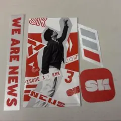 KMK ステッカー 加藤シゲアキ グッズ