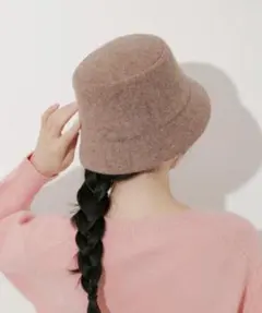 URBAN RESEARCH SMELLY ソフトウールバケットハット モカ