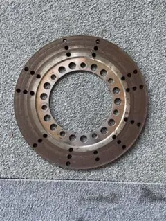 ヤマハ純正　初期型sr400ブレーキディスク 298mm 黒/シルバー ヤマハ純正 初期型sr400ブレーキディスク 298mm 黒/シルバー - メルカリ