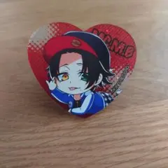 ヒプノシスマイク　山田二郎　ハート型アクリルバッジ