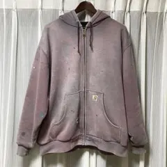 神個体 鬼フェード ペンキ ボロ ジップパーカー フーディ ジャケット