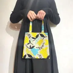 ミニトートバッグ　花柄