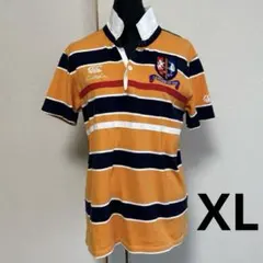 Canterbury ラガーシャツ 半袖 レディースXL オレンジのサムネイル