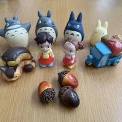 となりのトトロ　スタジオジブリ　指人形　フィギュア　まとめ売り　セット