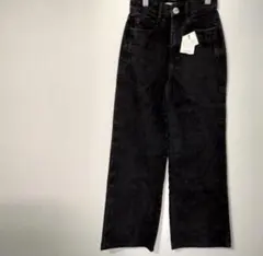 ZARA /ザラ/USA 2/デニム/ワイドパンツ/黒タグ付き