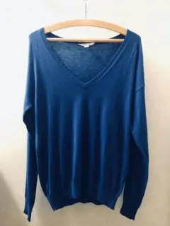Caslonカシミヤ入り Vネックニット　美品