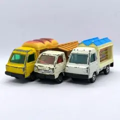 トミカ まとめ売り 日本製 japan サンバー 移動販売車 軽トラ 食べ物