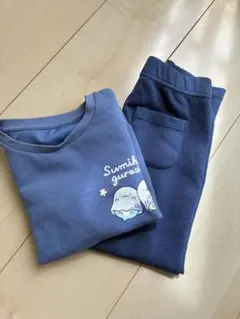 すみっコぐらし 長袖パジャマ ネイビー