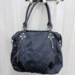 ラシット　2way ナイロンショルダーバッグ トートバッグ　黒