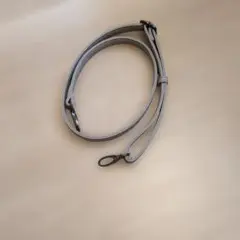 グレージュ 合成皮革 ショルダーストラップ