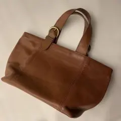 COACH グローブタンレザートート オールドコーチ - メルカリ