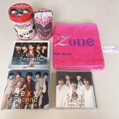 SexyZone timelesz グッズ コラボ缶 マフラータオル CD 6点