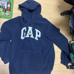 GAP ネイビー フード付きパーカー Lサイズ