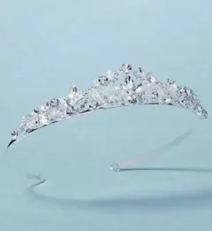 結婚式 ウェディング ティアラ ヘッドアクセサリー エレガント